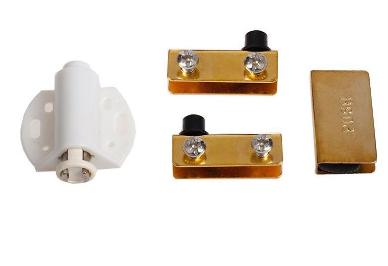 Furniture Fittings Heavy Duty Magnetic Door Catch Cabinet Latch