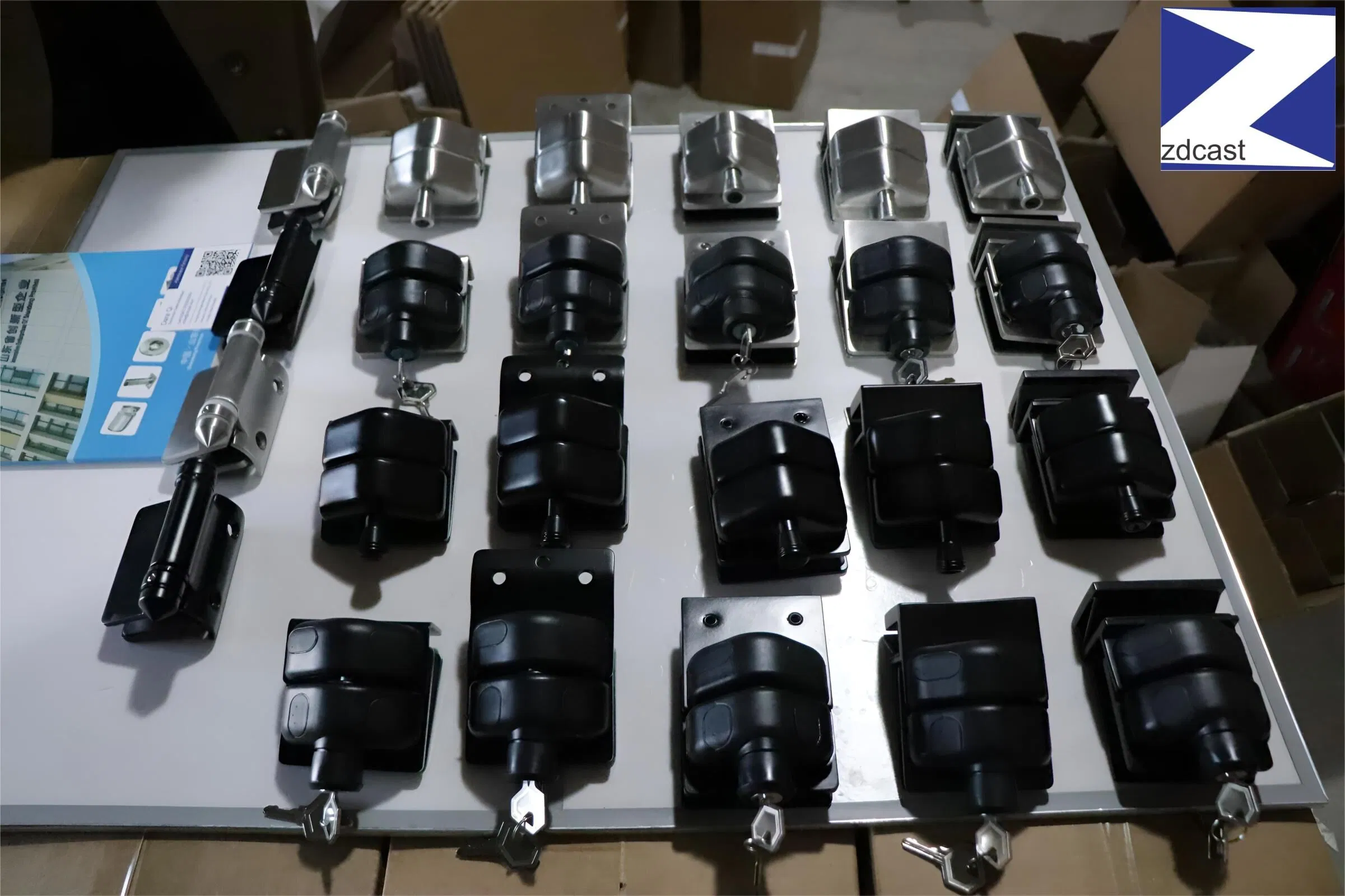 Safety Glass Door Latch 2205 Stainless Steel Magnetic Door Lock for Glass Pool Fence