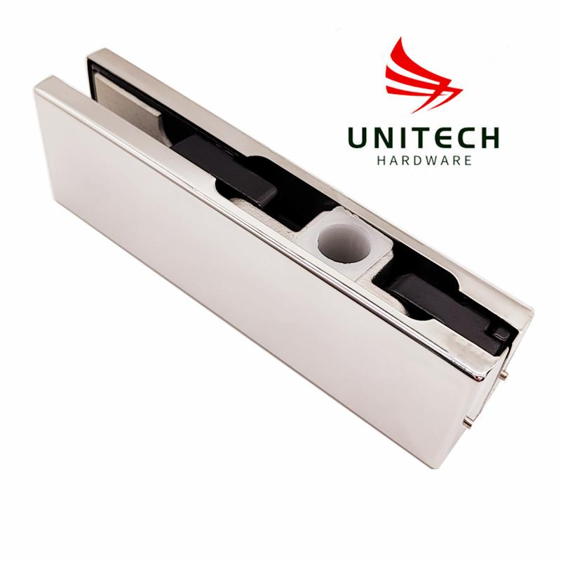 Stainless Steel 304 Top Patch Fitting Glass Door Clamp with Discount Price