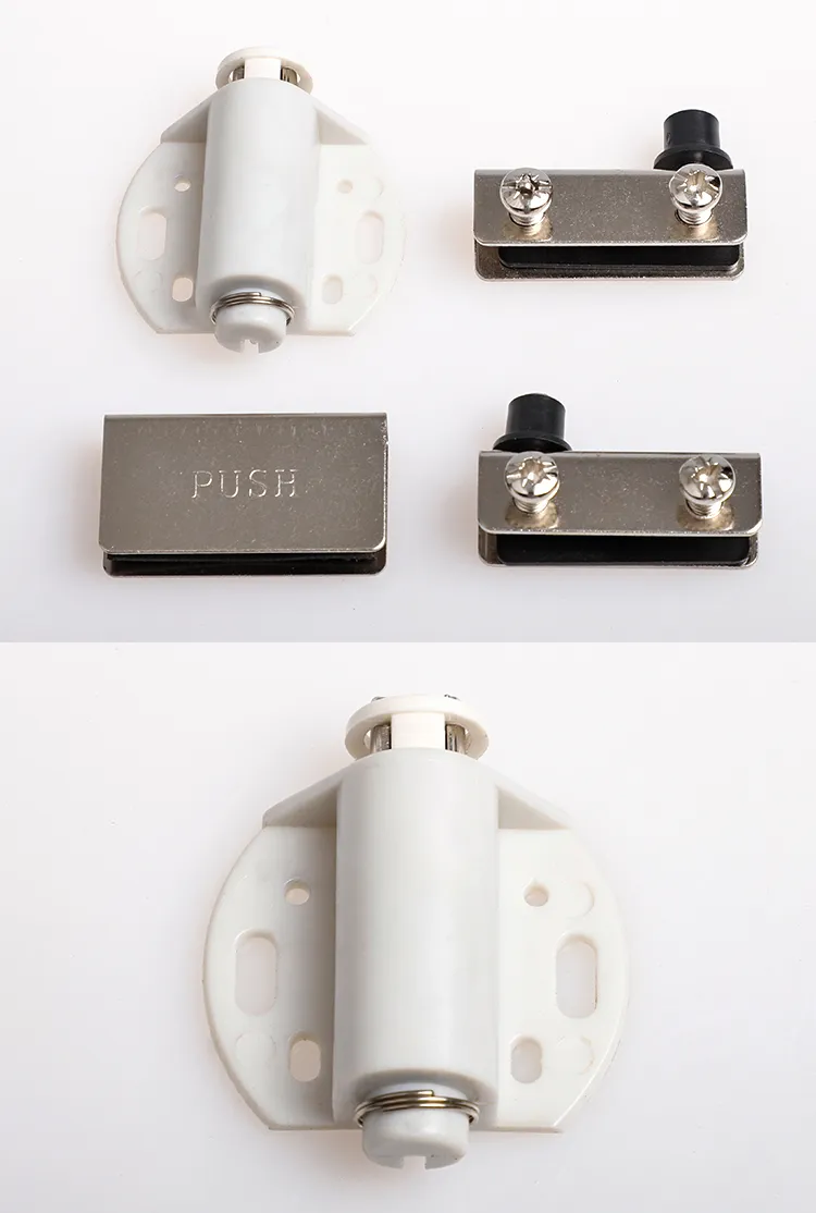 Metal Kitchen Cupboard Door Stopper Cabinet Latch Catch