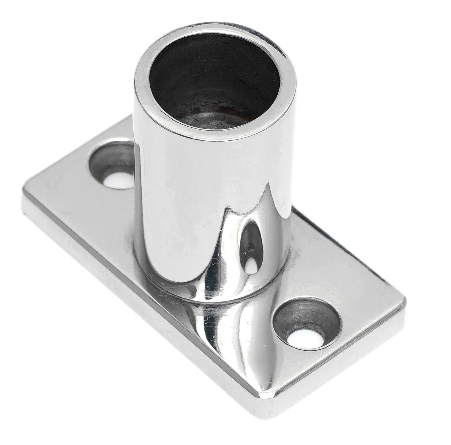 OEM 304-Stainless-Steel Frameless Bathroom Shower Room Accessories Glass Door Tube Connector for Connecting Metal Frame