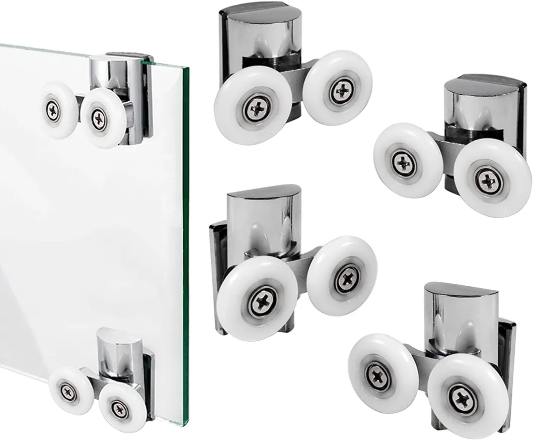 Zinc Alloy Glass Shower Door Runners