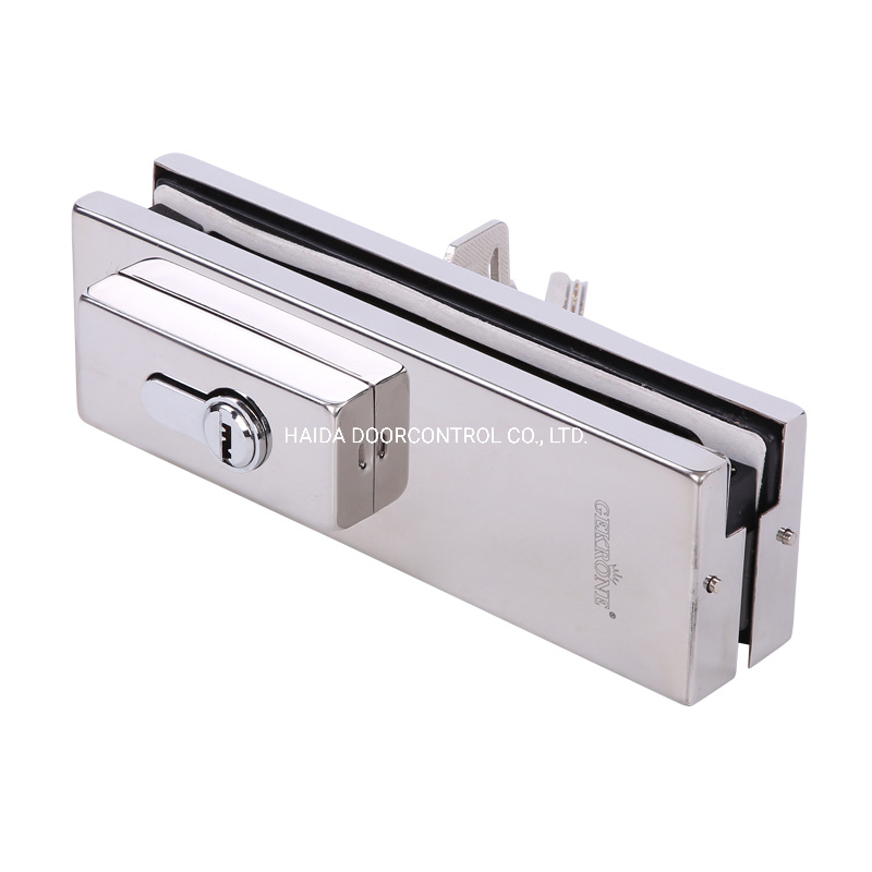 Aluminum Alloy Ss 304 Glass Door Accessory Lock Patch Fitting