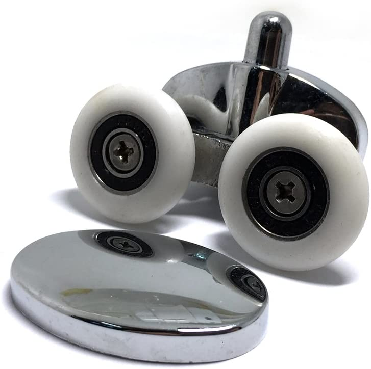 23mm Shower Glass Sliding Door Top Double Bottom Single Roller