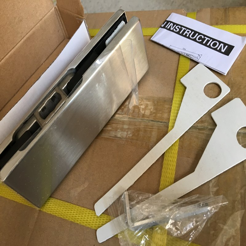 Glass Door Accessories Hydraulic Bottom Patch Fitting
