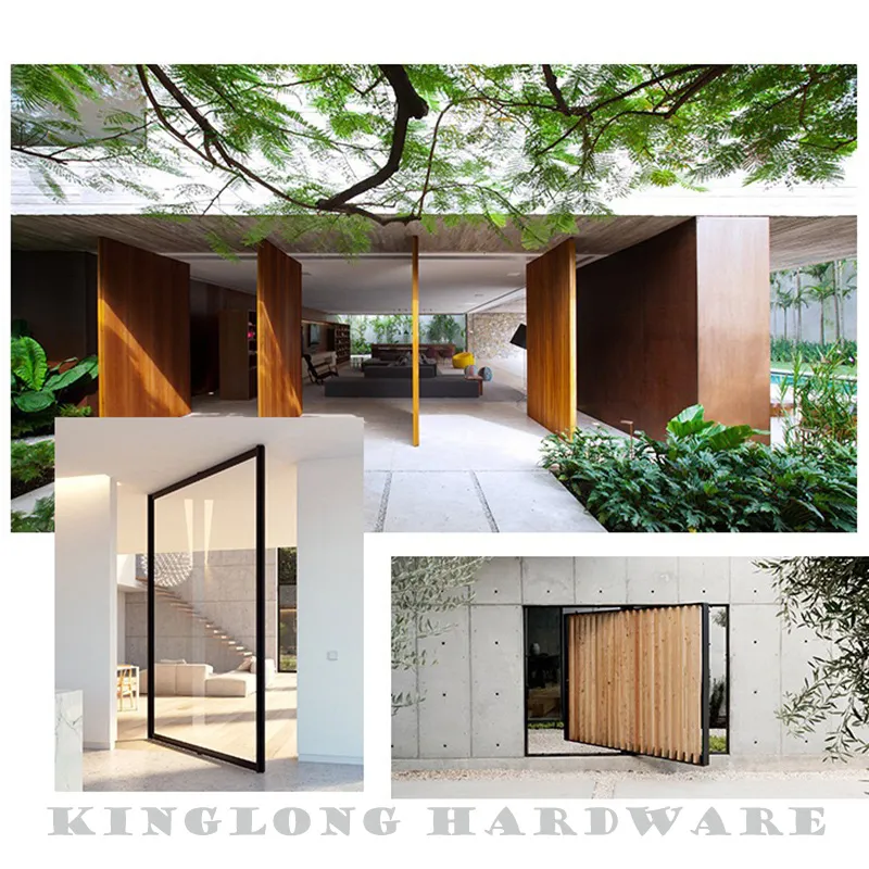 360 degree rotation door pivot