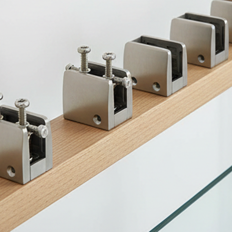 Industrial Clamping &amp; Securing Decorate Round Base Glass Door Patch Stair Railing Metal Hardware Fitting Components