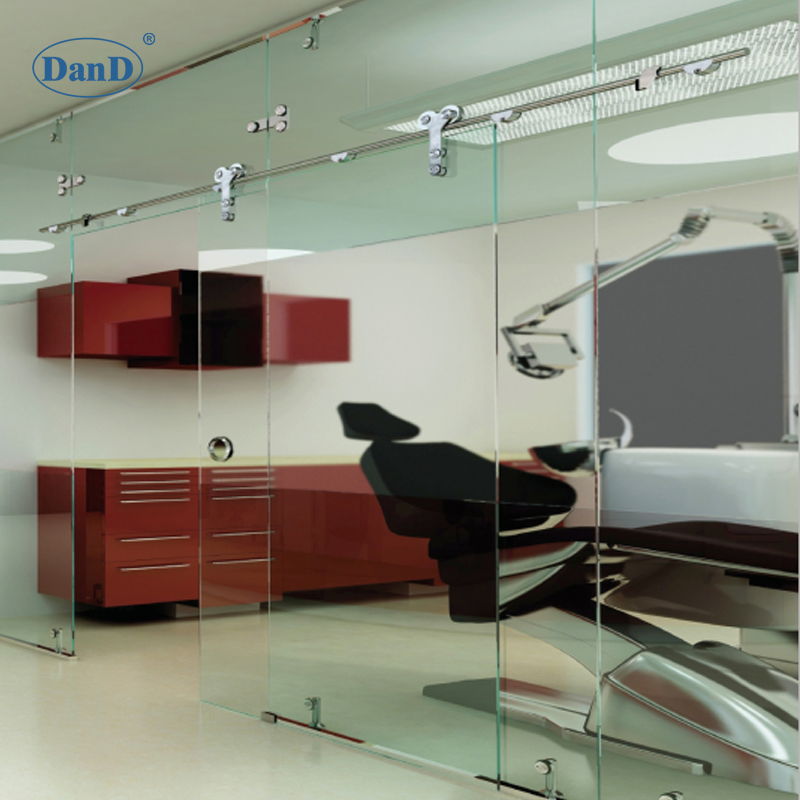 OEM Stainless Steel Glass Sliding Door Accessories Tube Support Bars