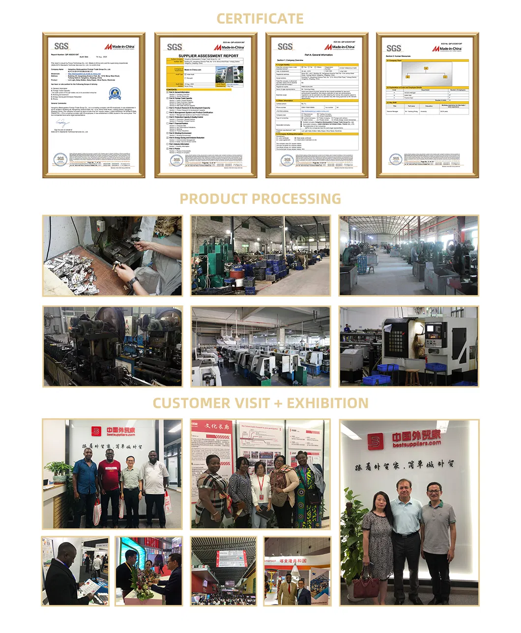 Certifications and Quality