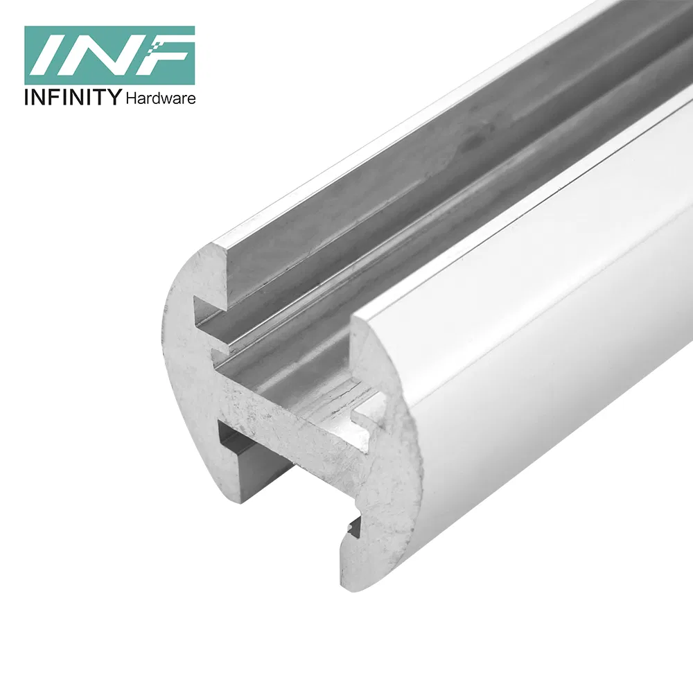 China Wholesale High Quality Shower Sliding Door Track in Frameless Glass Sliding System Glass Aluminium Rail