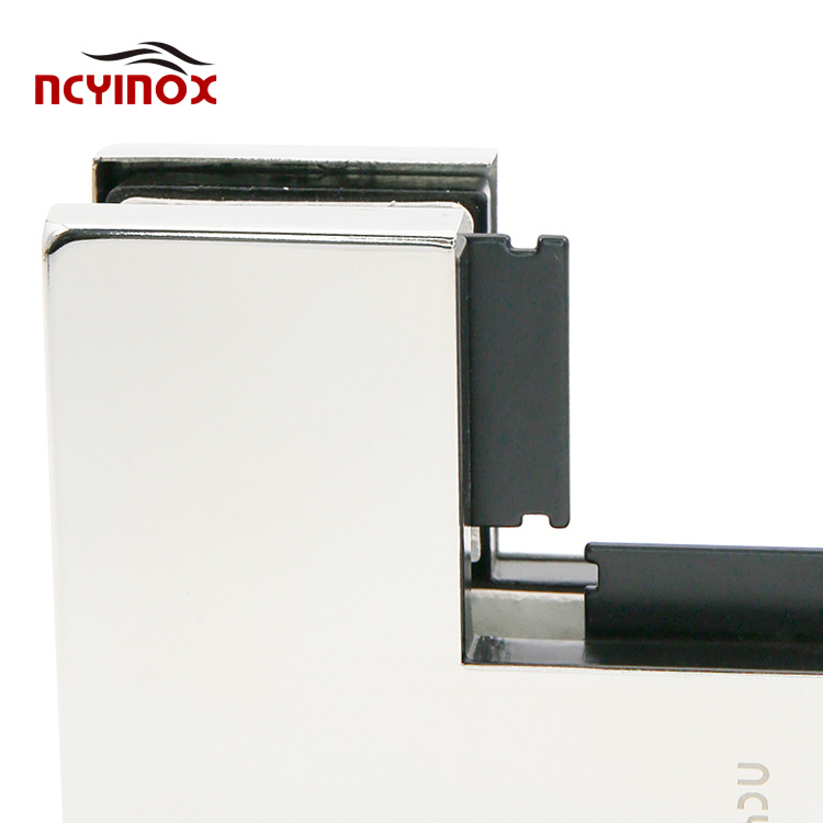 Door Hinge Glass Door Connector Stainless Steel L Patch Fittings
