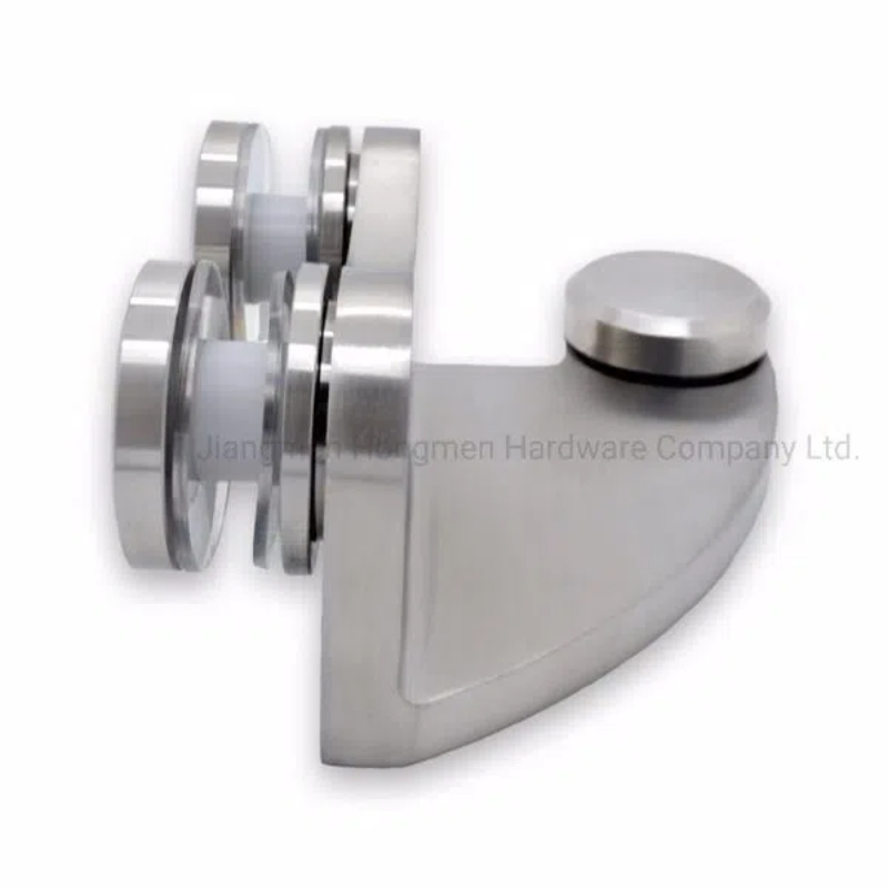 Offset Bottom Pivot to Suit 10-12mm Thick Glass-Ss-Right