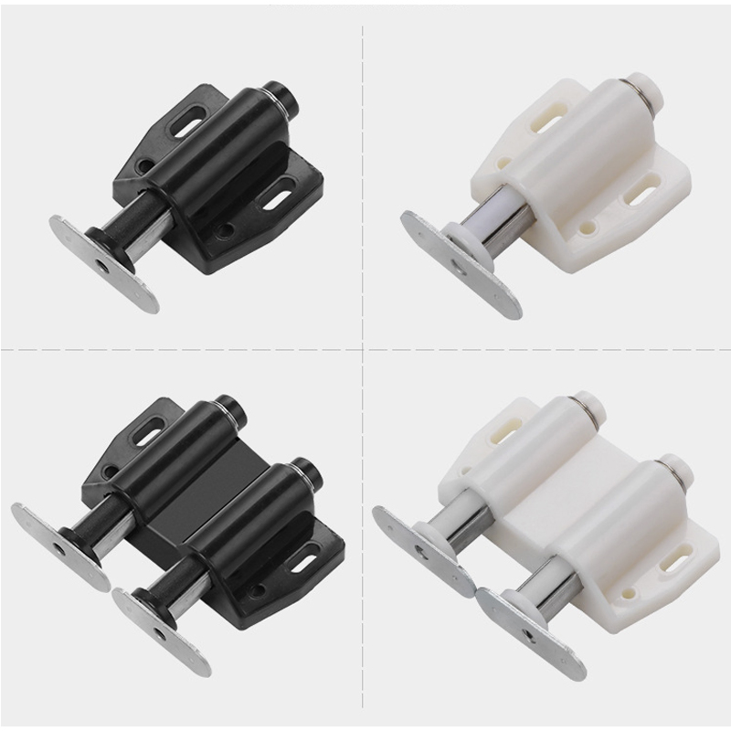 Plastic Magnetic Push Open Rebounding Magnetic Drawer Latch Door Catch Cabinet Door Magnetic Glass Door Catch