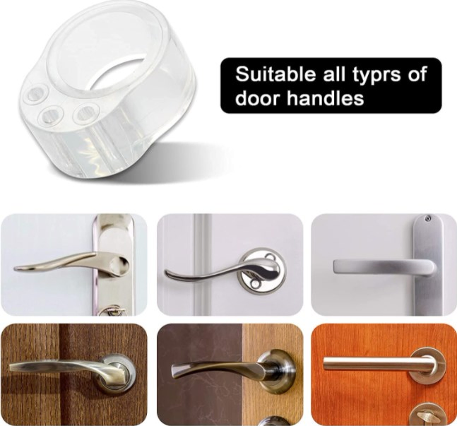 Rubber Door Stoppers Protect Walls Glass From Damage