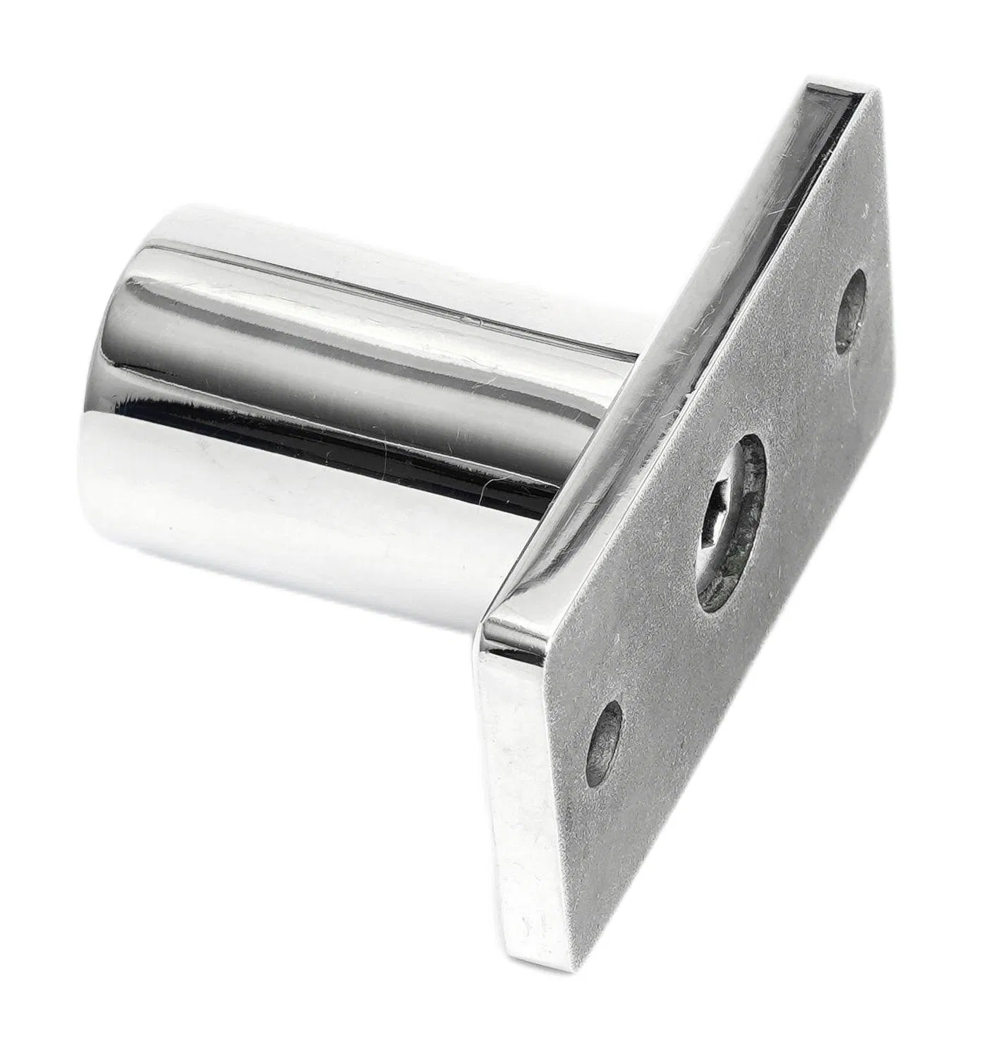 OEM 304-Stainless-Steel Frameless Bathroom Shower Room Accessories Glass Door Tube Connector for Connecting Metal Frame