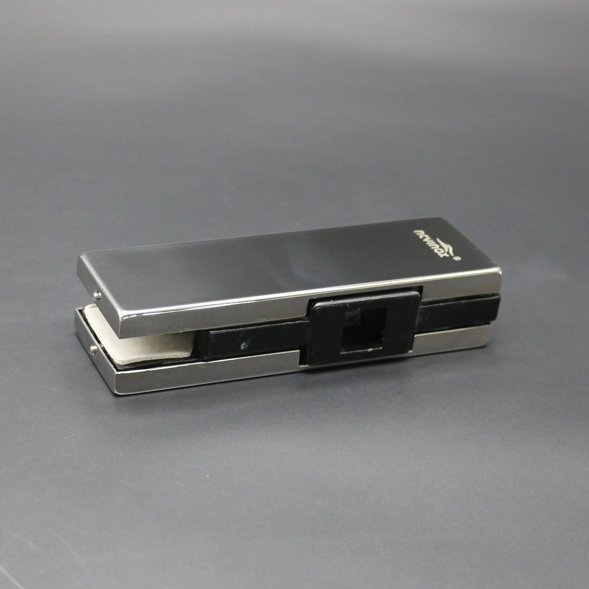 Hardware Outside Glass Railing Heavy Duty Shower Door Hinge Clamp Aluminum Top Bottom Patch Lock Fitting