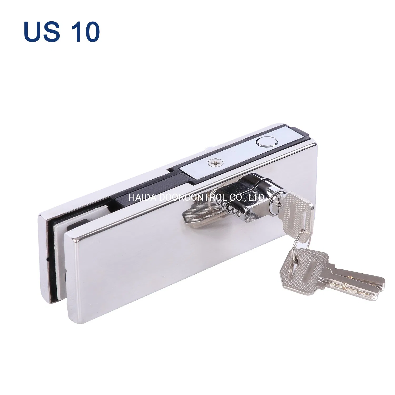 Aluminum Alloy Ss 304 Glass Door Accessory Lock Patch Fitting