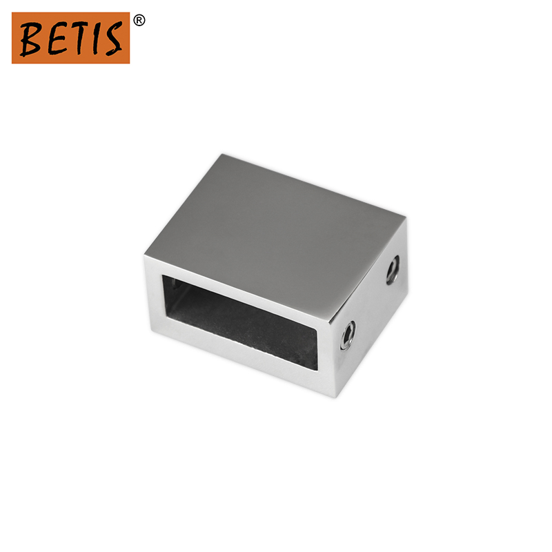 OEM Frameless Tempered Glass Door Hardware Bathroom Accessories Shower Room Polished Finish SUS304 Stainless Steel Tube Connector for 10X30 Tube