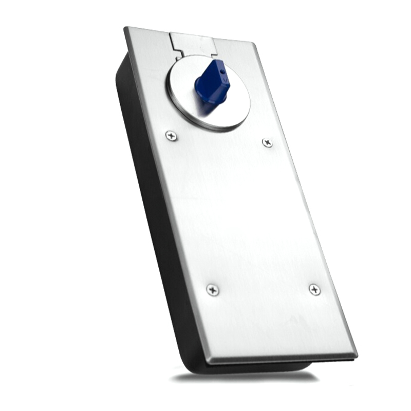 Stainless Steel Cover Plate Glass Door Floor Spring