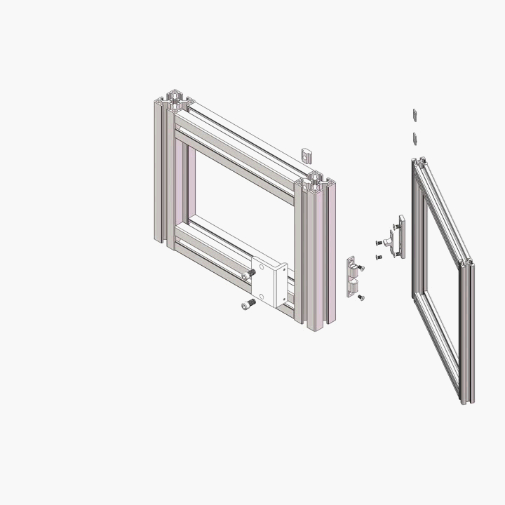 Cooper Ball Catch 20A with Stainless Steel Ball for Aluminium Extrusion Profile