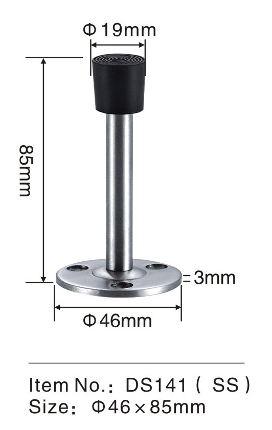 Glass Shower Door Stopper Rubber Plug Strong Magnetic Door Plug Wholesale Anti Collision Door Stop