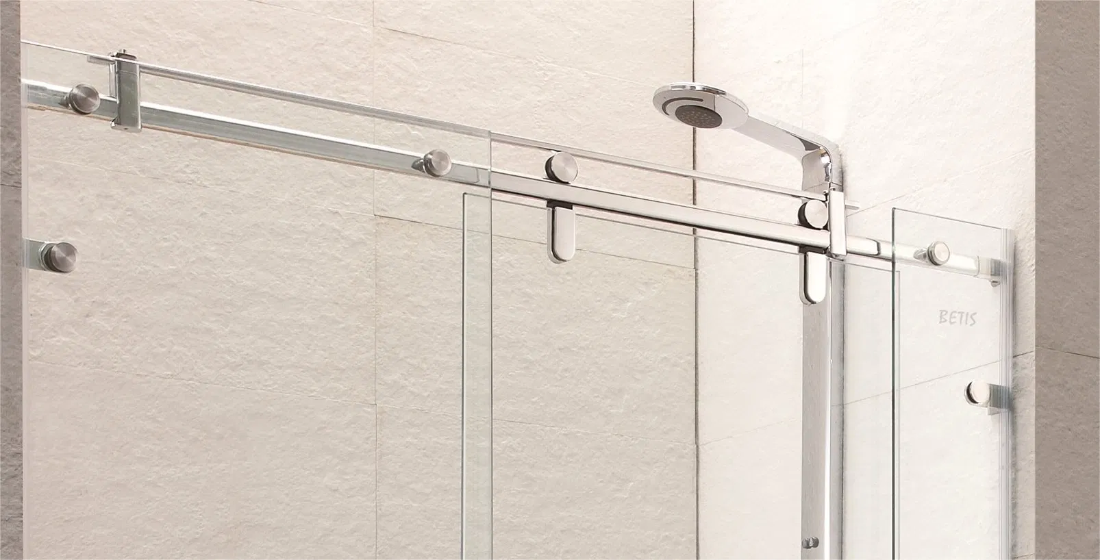 OEM High-Quality Sliding Shower Enclosure Stainless-Steel Easy Slide Door Roller