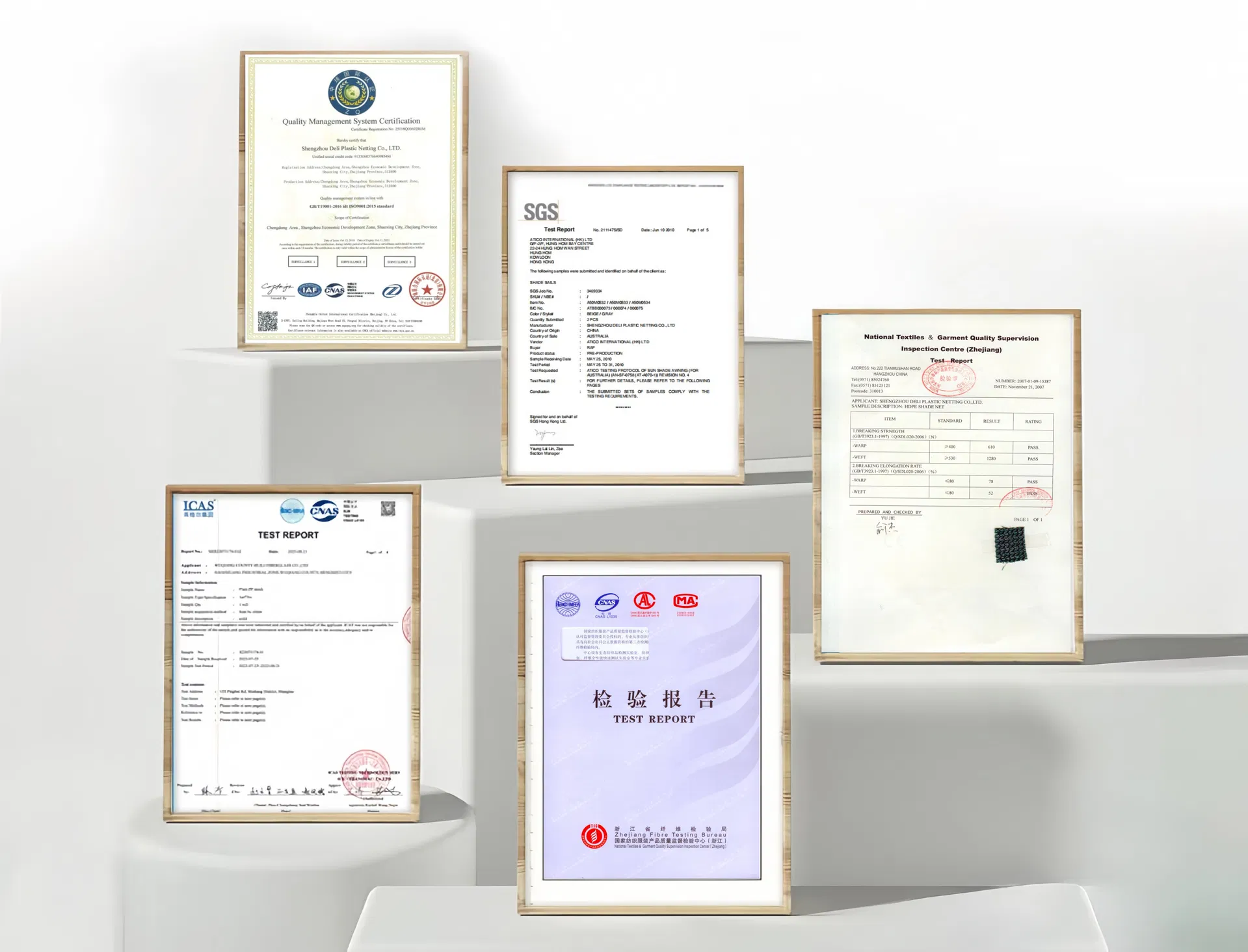 Certifications