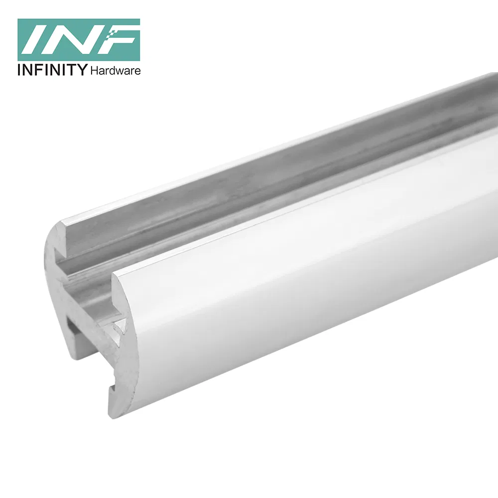 Customization Brass Shower Hardware Track Sliding Door Sliding Glass Door Stainless Steel Rail Track