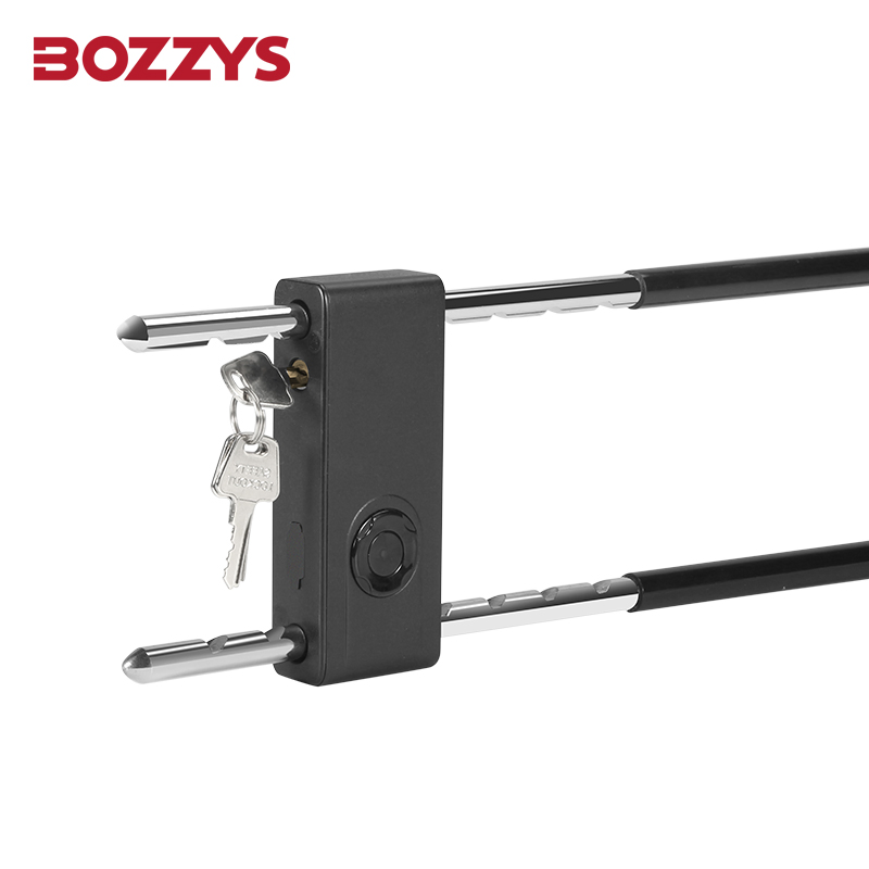 Smart Fingerprint Lock for Warehouse Office Security Tuya APP Fingerprint Glass Door U-Lock