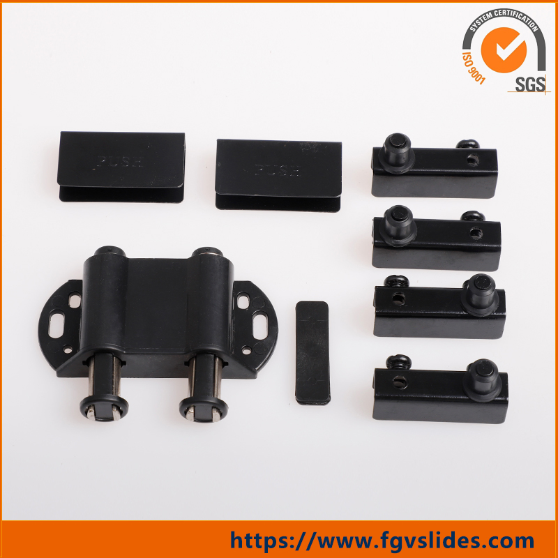 One Touch 3kg Brown Plastic Magnetic Push Latches Cabinet Door Catch