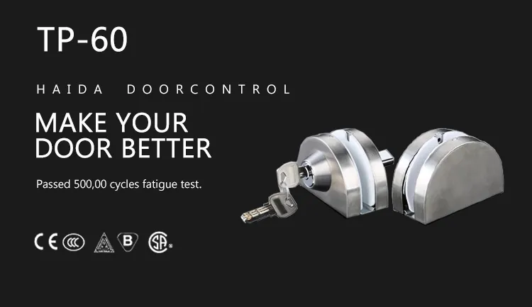 Glass Door Center Lock