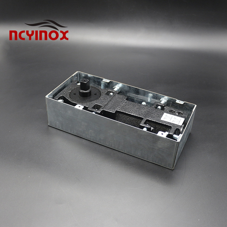 Stainless Steel Hardware Adjustable Glass Door Closer Heavy Duty Hydraulic Floor Spring