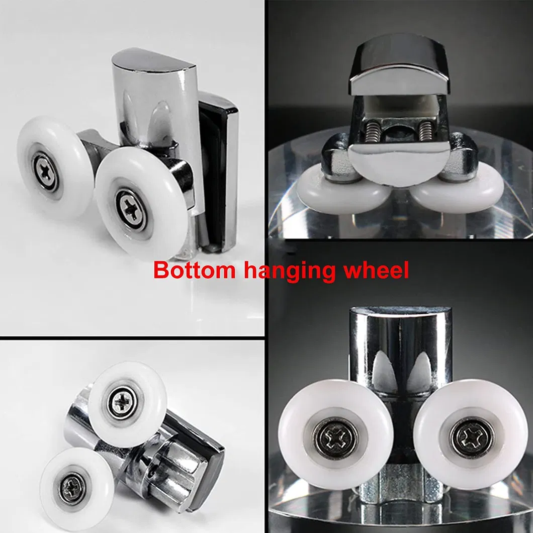 Twin Shower Door Rollers 23mm