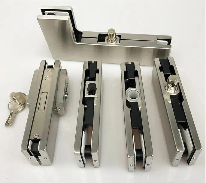 Glass Door Accessories Set Hydraulic Floor Spring Set Patch Fitting