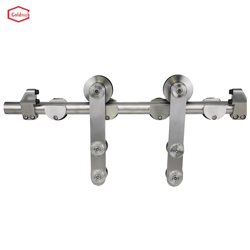 Factory Price Stainless Steel Frameless Glass Sliding Shower Door Track Kits