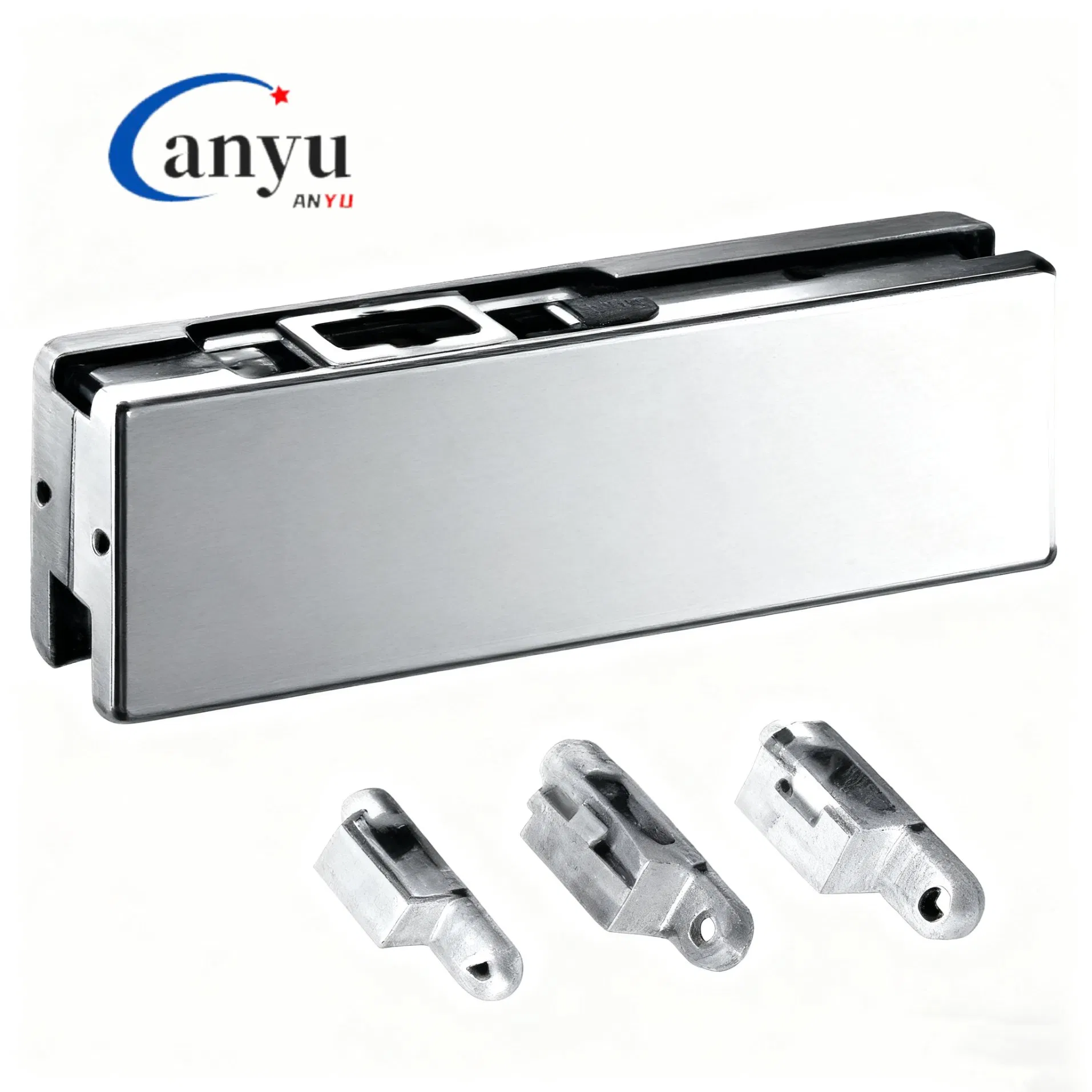 Stainless Steel Glass Door Patch Fitting Glass Clamp Glass Door Fitting