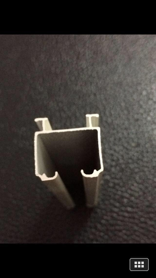 Aluminum Double Curtain Track Single Curtain Track Aluminum Sliding Door Track