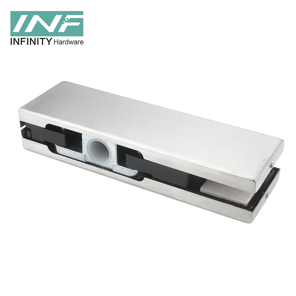 Hot Sale Modern Brass Hardware Set Bathroom Shower Glass Door Patch Fitting Floor Spring Hinges Accessories System Kits