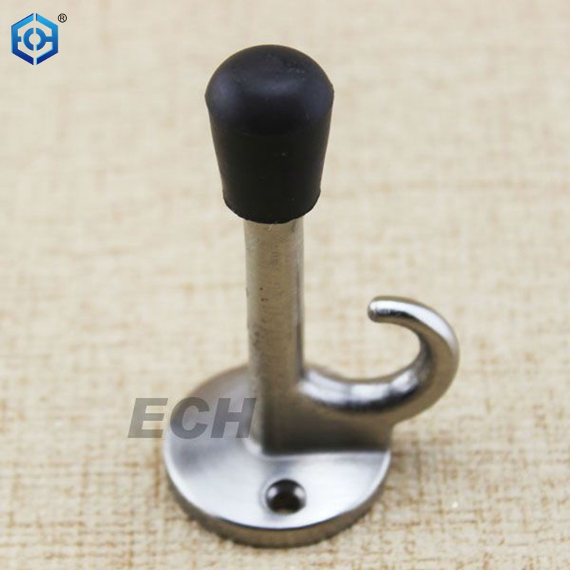 Unusual Zinc Alloy Rubber Stopper for Glass Shower Door