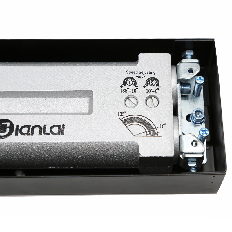 Glass Door Closer Casting Iron Double Cylinder Hydraulic Floor Spring