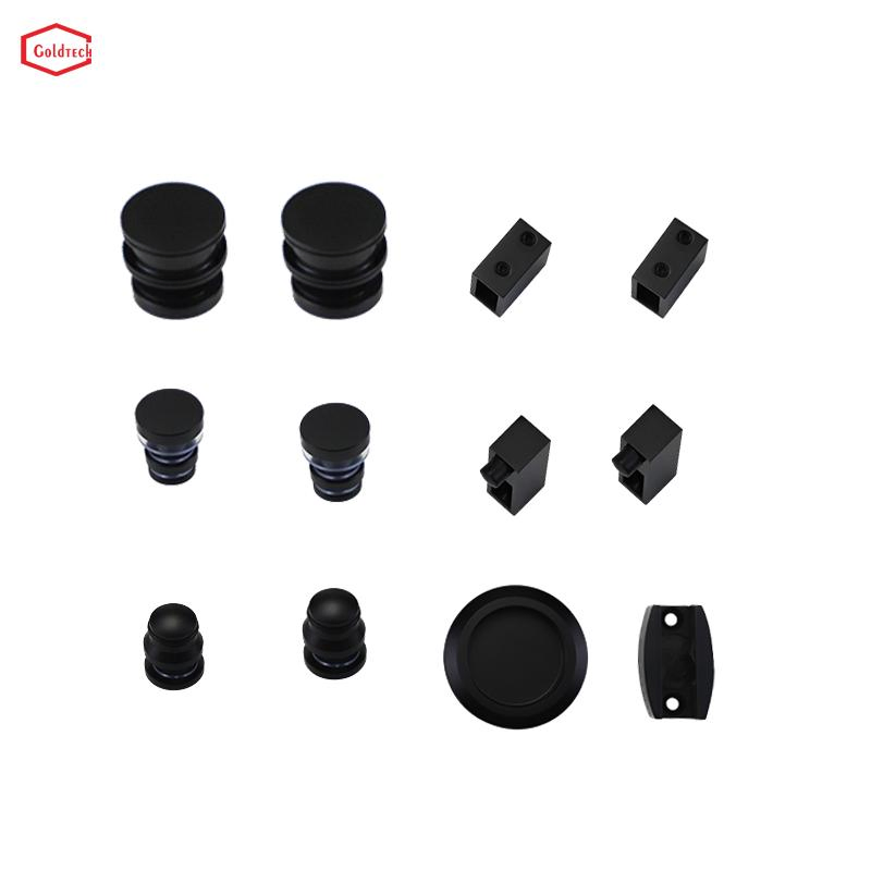 Stainless Steel 304 Frameless Glass Door Sliding Door Hardware Track Kits