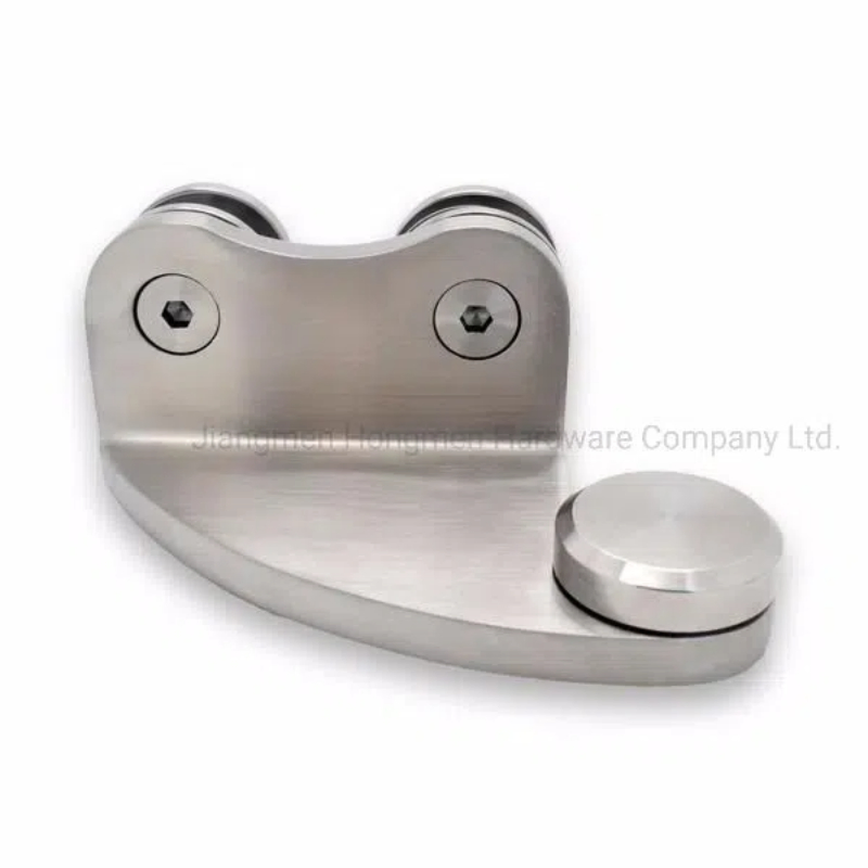 Offset Bottom Pivot to Suit 10-12mm Thick Glass-Ss-Right