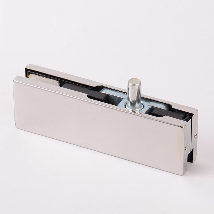 Keyi Metal V-211 Stainless Steel Door Clamp Glass Fittings Glass Door Top Pivot Patch Fitting