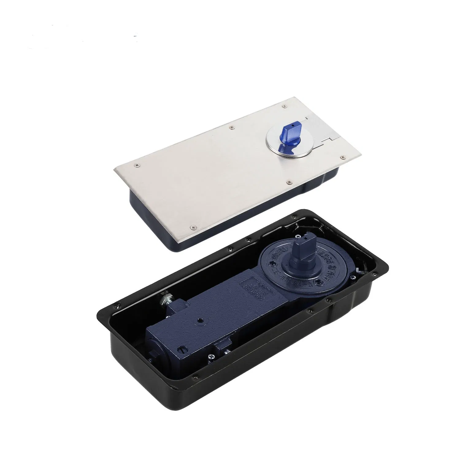 Glass Door Control Hardware Single Cylinder Floor Spring