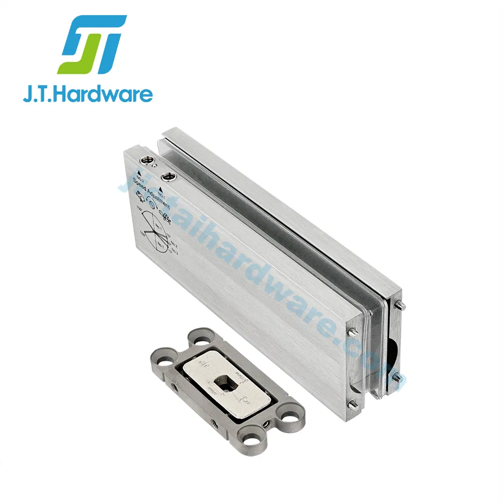 Concealed Floor Spring with Hydraulic Pivot Hinge Graphic Design Solution Glass Door Pivot