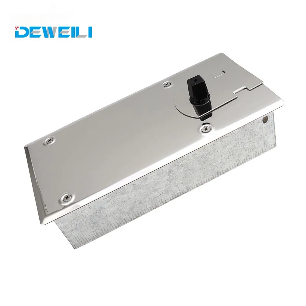 Ground Mounted Glass Door Closer Floor Hinge Machine 150kgs Floor Spring