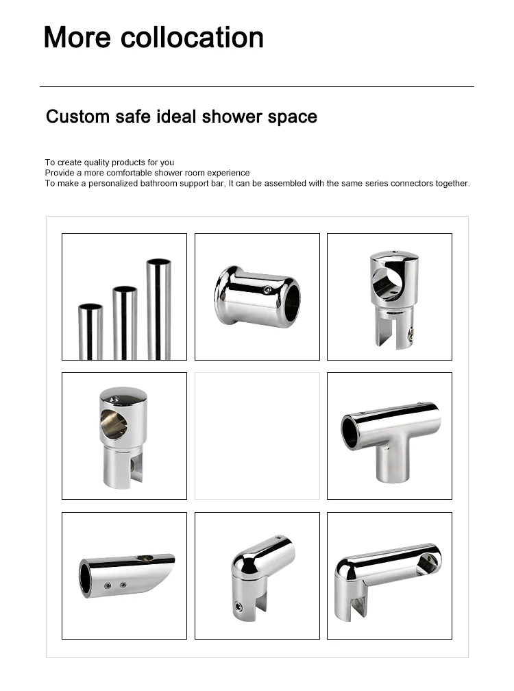 19mm Brass Round Tube Connector View 9