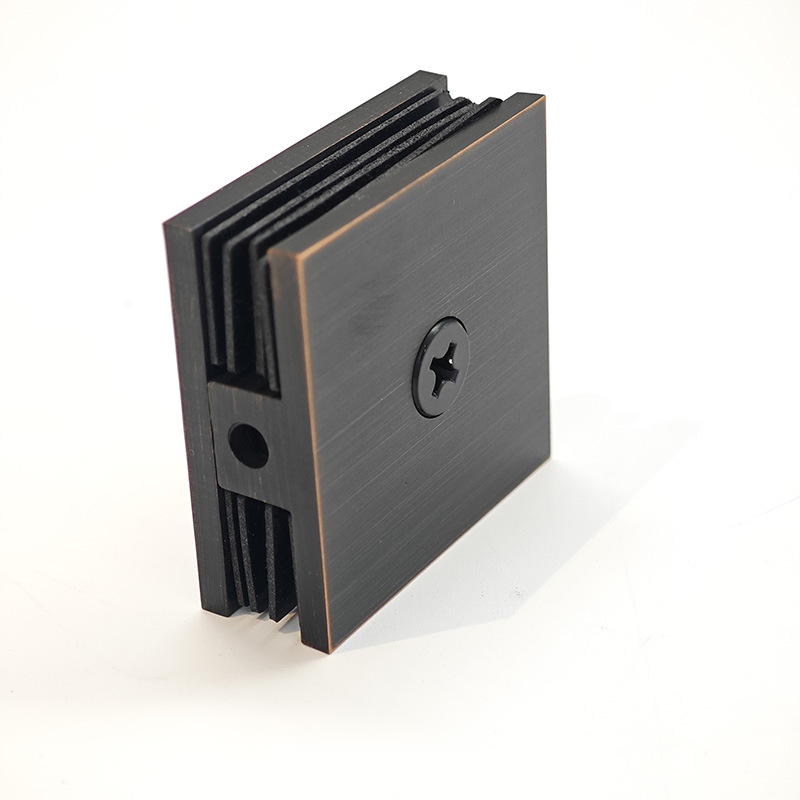 Frameless Shower Glass Door Wall to Glass Connector