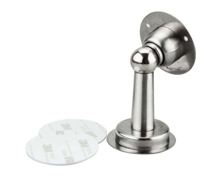 Thread Magnetic Automatic Door Holders Hidden Door Holders Catch Floor Stainless Steel Glass Door Stopper