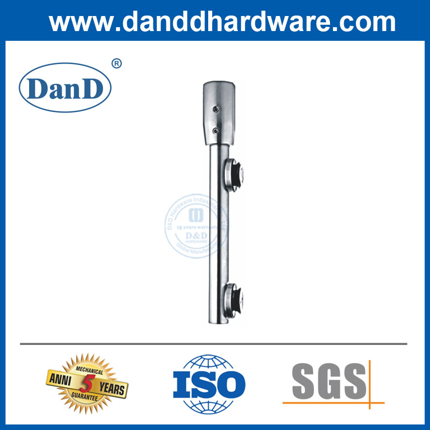 Stainless Steel Glass Door Fittings Pivot Pole with Single Point Fixing
